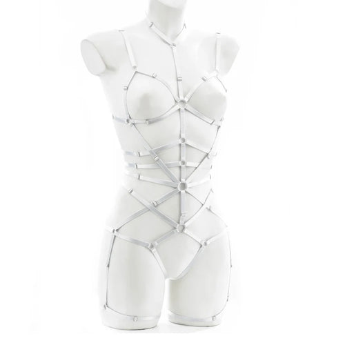 Bondage Harness Bodysuit Women Body Harness Sexy Hollow Lingerie Belt Wear Adjustable Cage Bra Sexy Exotic Underwear